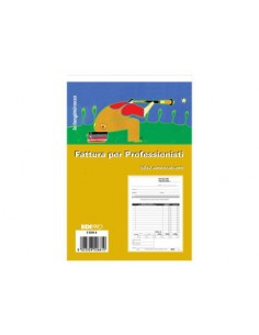 FATTURA PER PROFESSIONISTI 2 C 23 X 15 E 5266 A