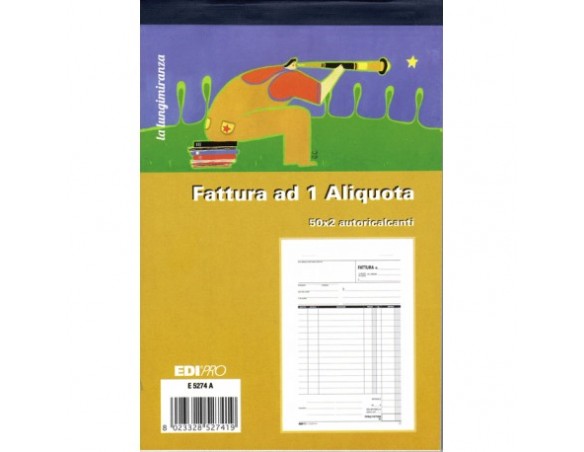 FATTURE AD UN ALIQUOTA DUPLICE COPIA 23 x 15 E 5274 A